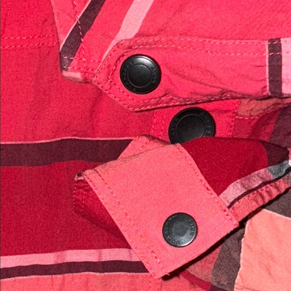 Burberry Brit Kristie Belted Dress Boysenberry Red Nova Check Plaid - Picture 8 of 14
